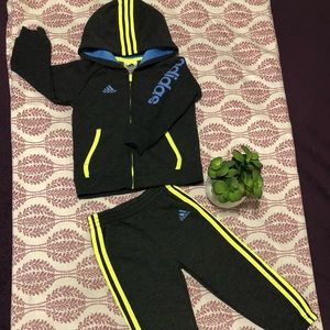 Baby Boys' Zip Hoodie and Pant Set